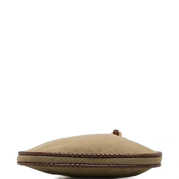 Gucci Pre-Owned
2000-2015 Bamboo line braided-trimming canvas handbag - Picture 8 of 15